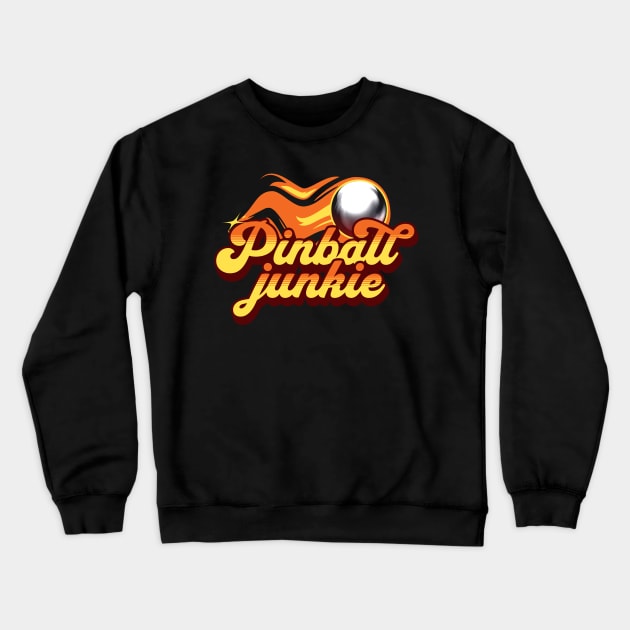 Pinball Junkie Crewneck Sweatshirt by Issho Ni